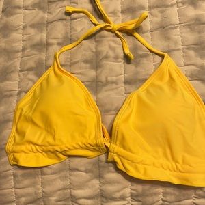 Yellow bikini top